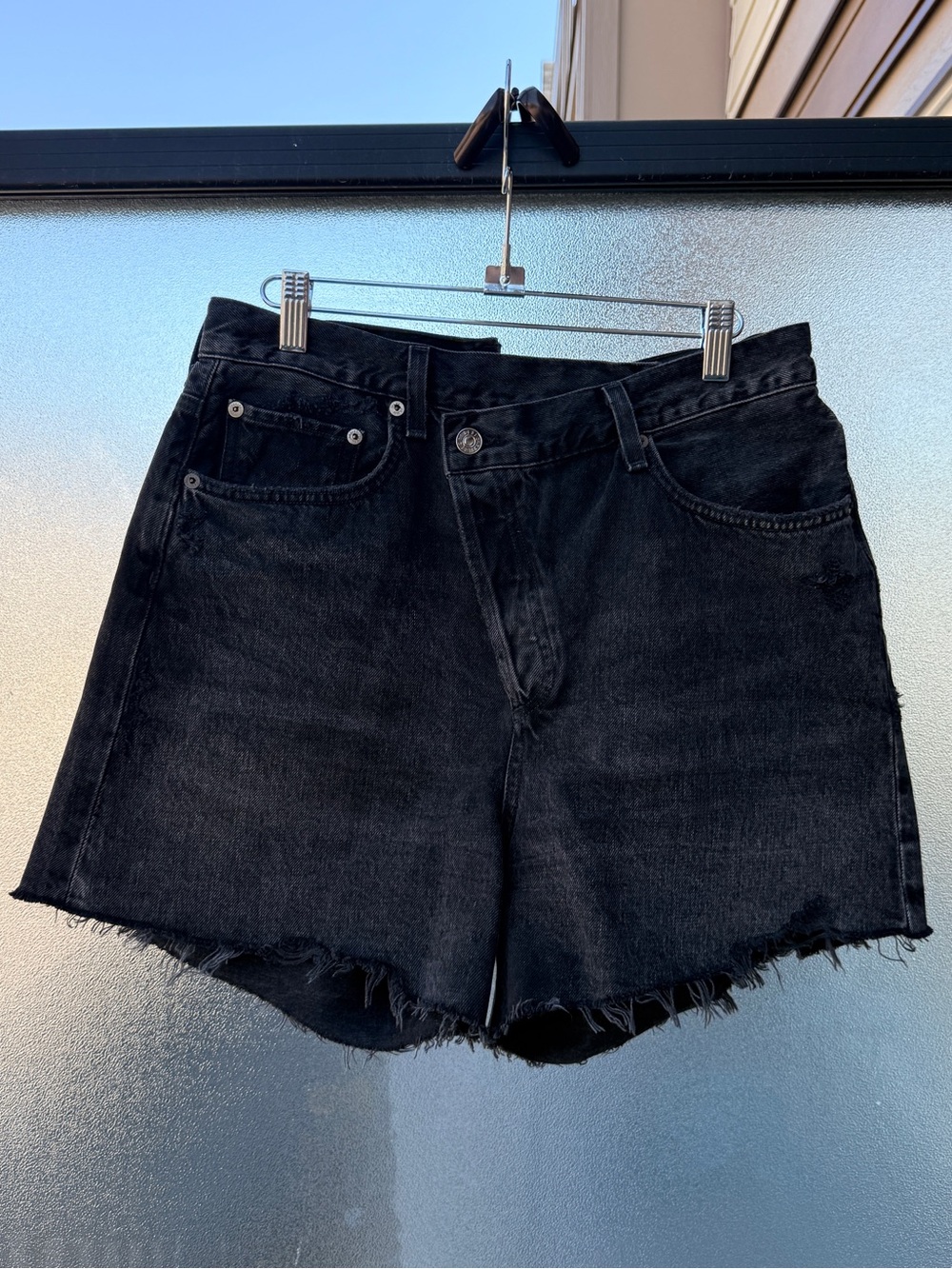 Agolde Criss Cross Shorts